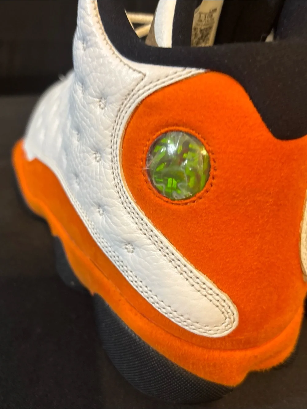 Air Jordan 13 Retro Starfish Mens Sneakers white/orange size 11.5 brand new